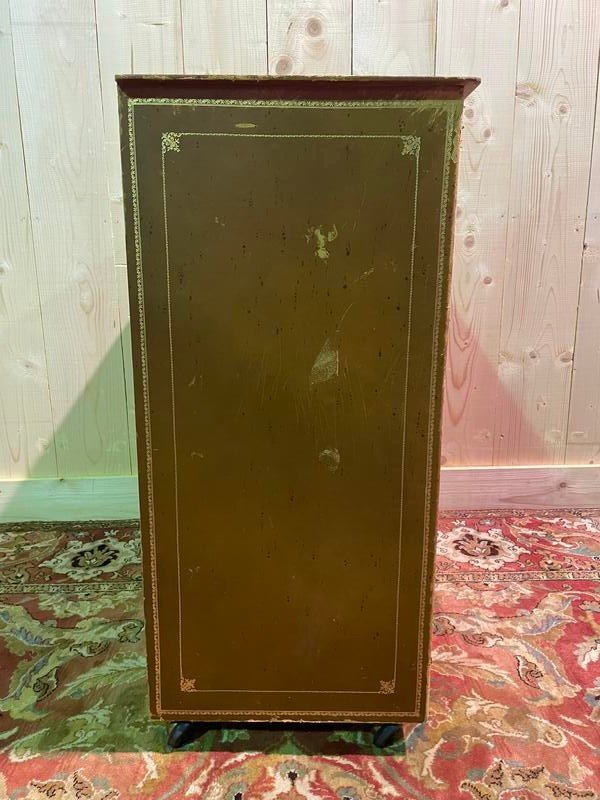 Leather Notary Cabinet -photo-3