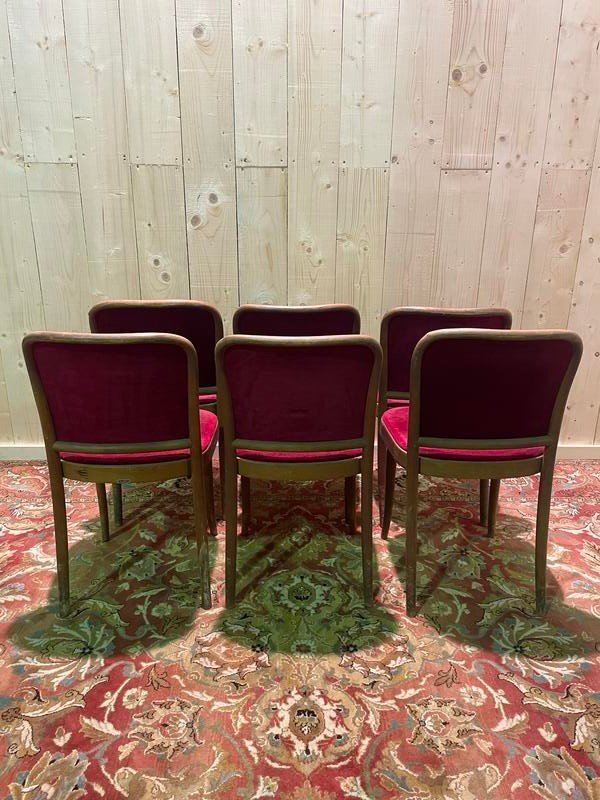 Set Of 6 Thonet Chairs-photo-4