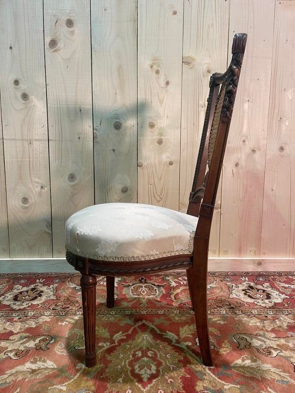 Chaise Basse De Nourrice Louis XVI-photo-4