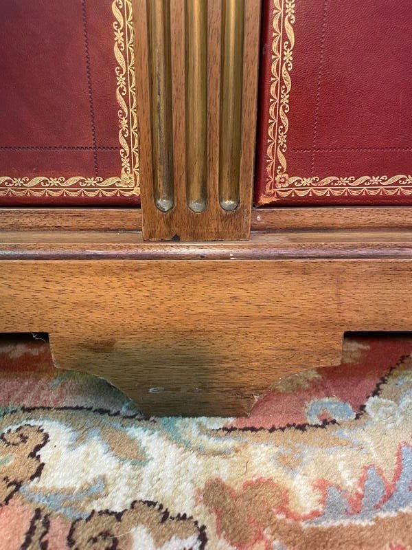 Notary's File Cabinet In Mahogany And Marble, Napoleon III Style-photo-3