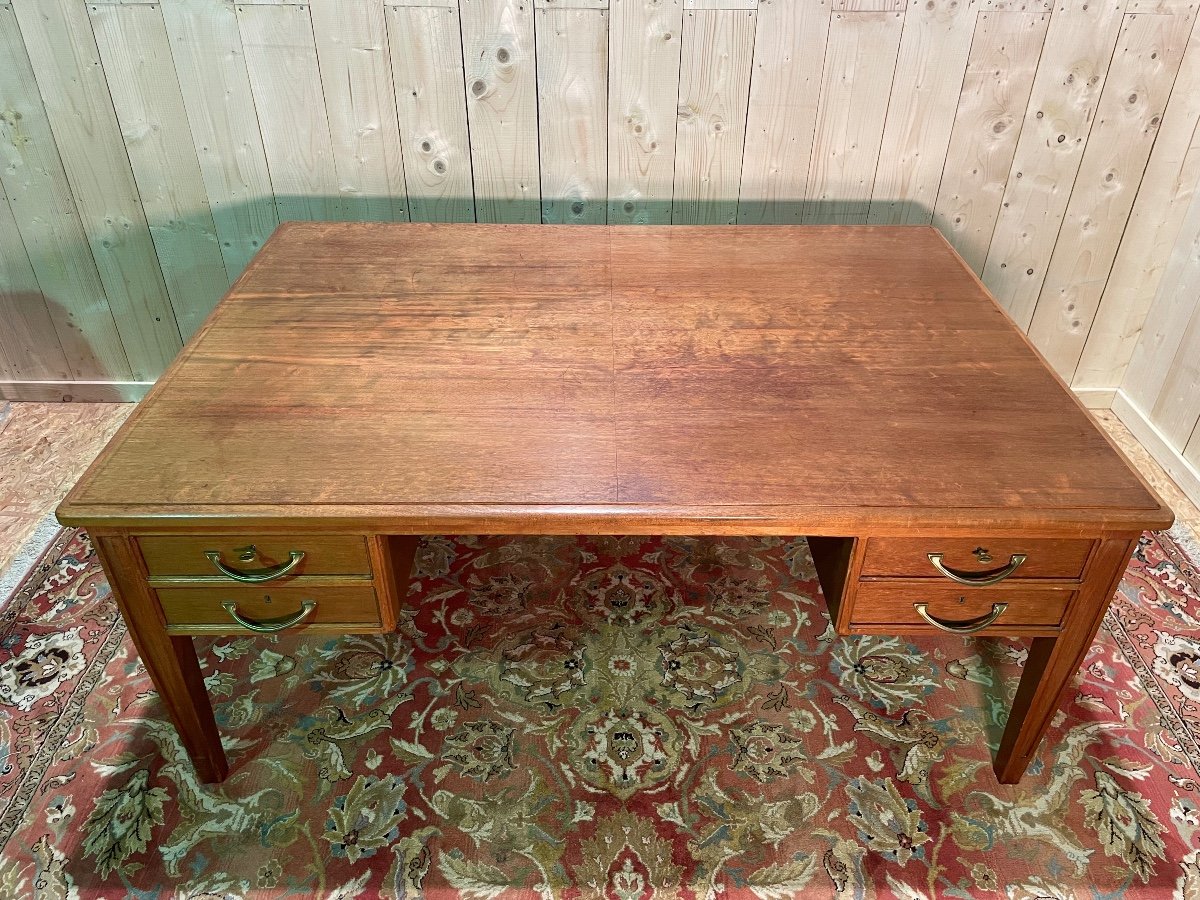 Majorelle Art Nouveau Double Flat Desk -photo-2