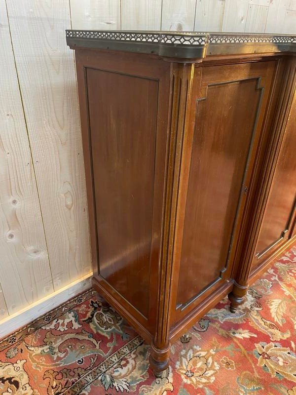 Louis XVI Style Mahogany Sideboard - Buffet -photo-2