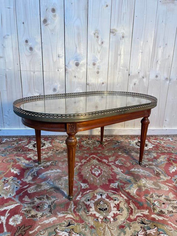 Louis XVI Style Oval Coffee Table