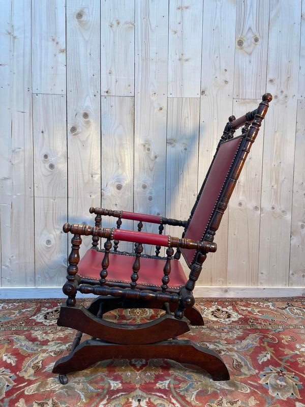 Rocking-chair De Style Colonial -photo-2