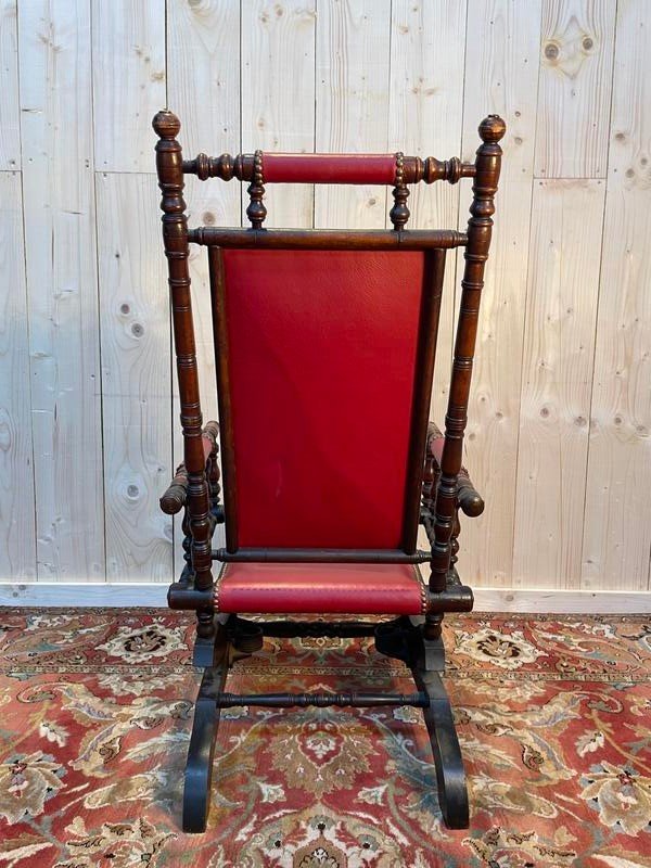 Rocking-chair De Style Colonial -photo-2