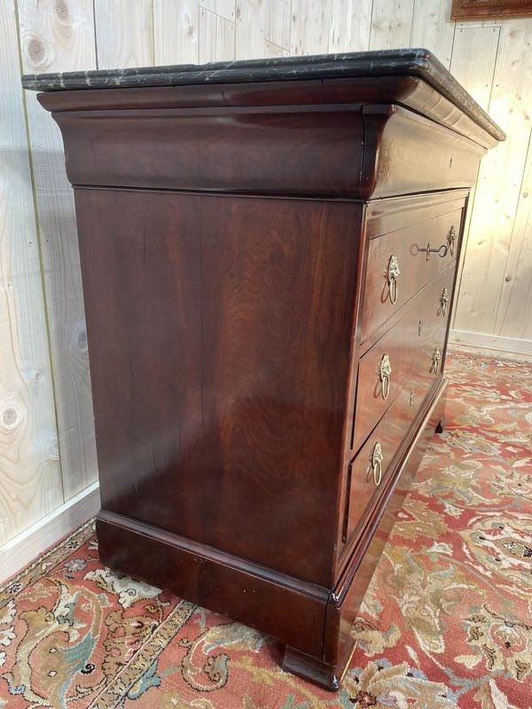 Louis Philippe Period Chest Of Drawers In Mahogany -photo-2