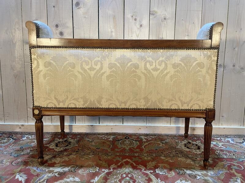 Louis XVI Style Entrance Bench -photo-2