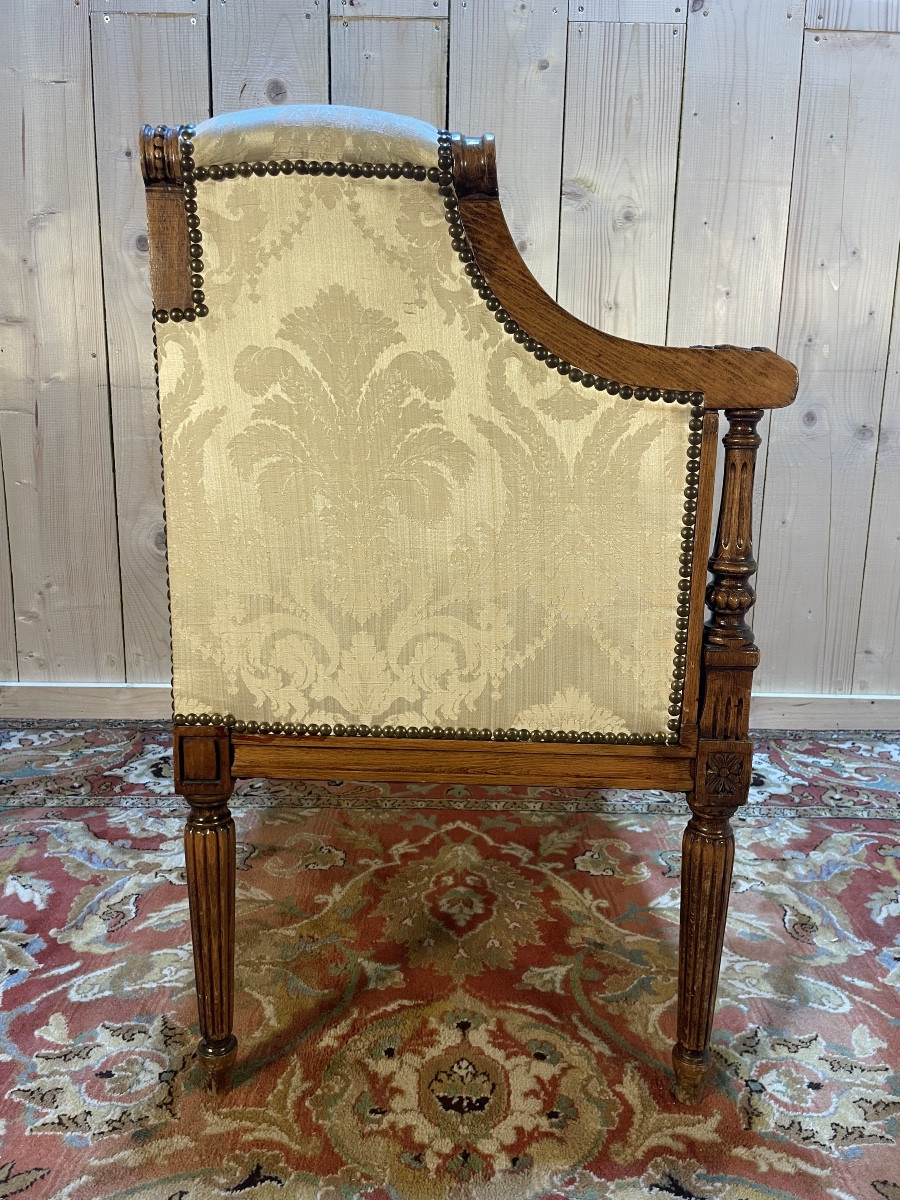 Louis XVI Style Entrance Bench -photo-1