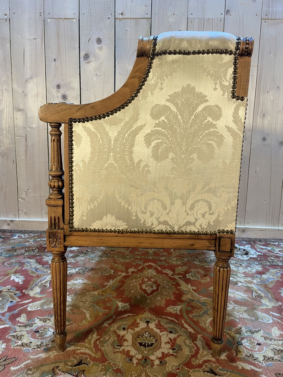 Louis XVI Style Entrance Bench -photo-2