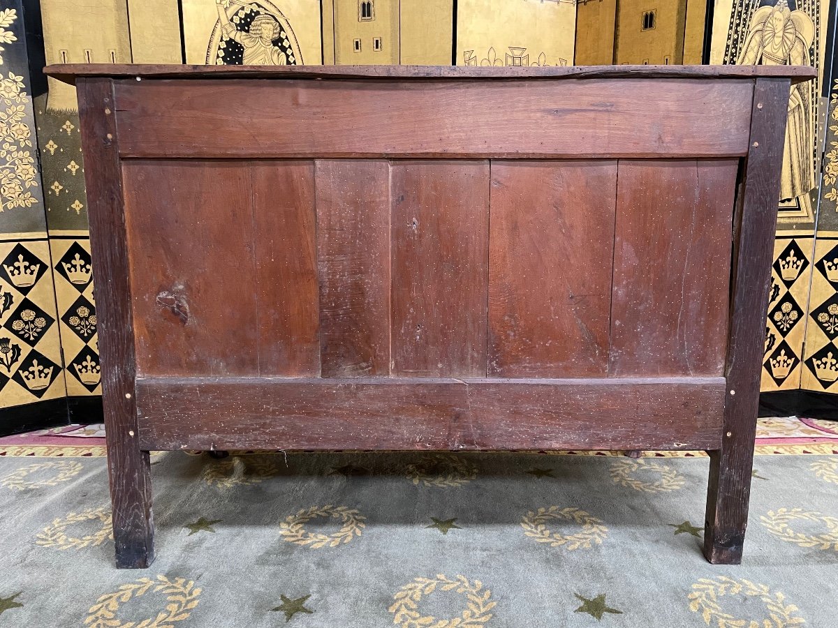 Parisian Chest Of Drawers Louis XV Period-photo-8