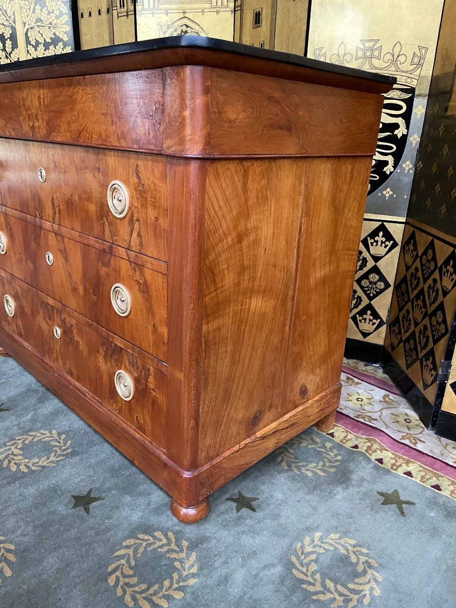 Empire Chest Of Drawers In Elm-photo-3