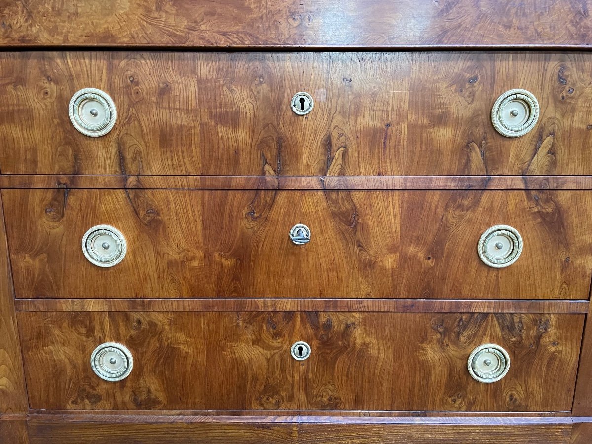 Empire Chest Of Drawers In Elm-photo-3