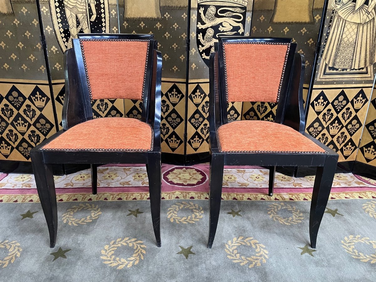 Pair Of Art Deco Period Chairs