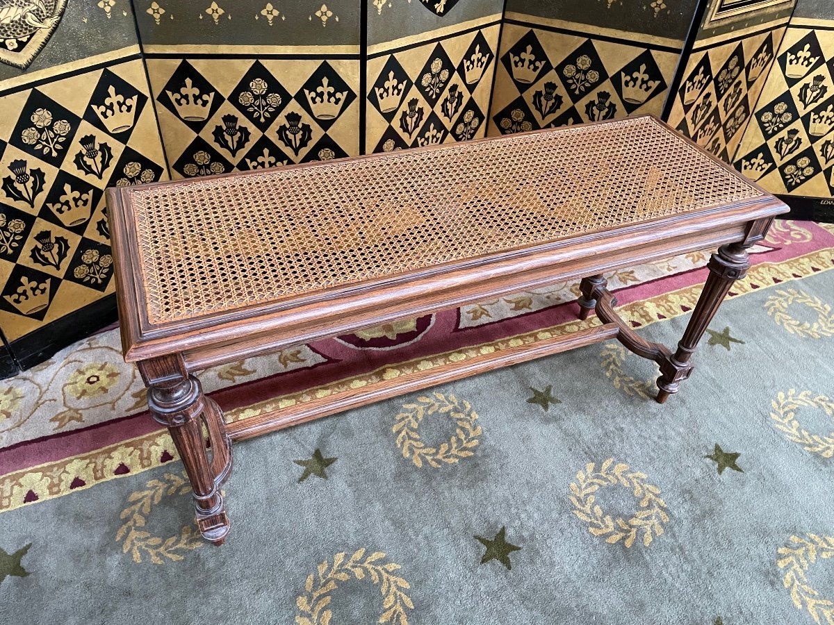 Office Or Piano Bench Louis XVI-photo-3