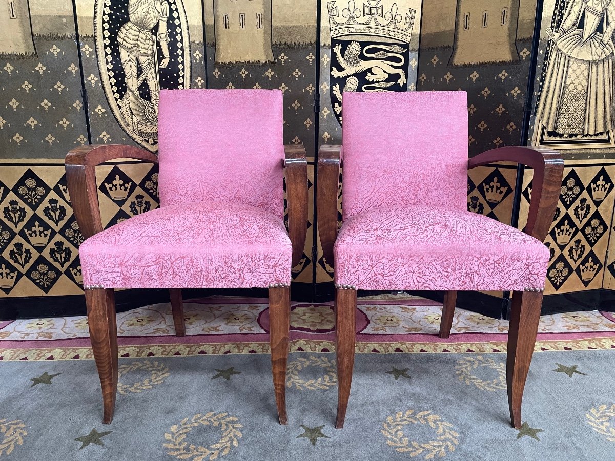 Pair Of Bridge Armchairs