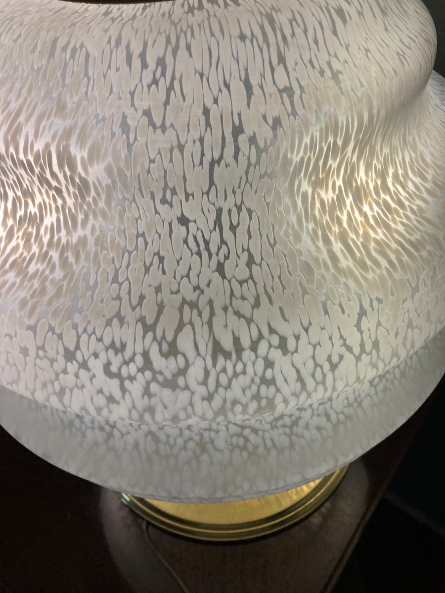 70s Lamp In Clichy Glassware-photo-3