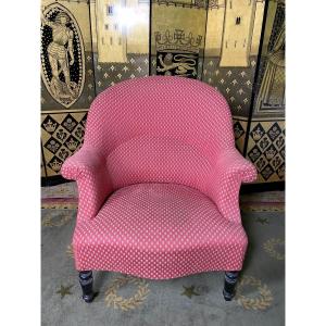 Fauteuil crapaud Napoléon III