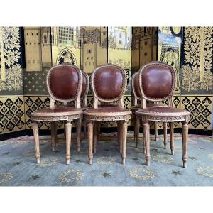 Suite Of 6 XVI Style Chairs