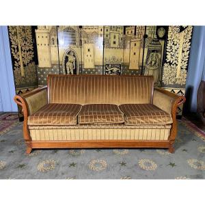 Swan Neck Empire Style Sofa Bed