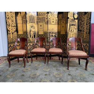 Suite Of 4 Empire Gondola Chairs