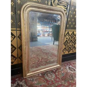 Louis Philippe Period Mirror With Gold Leaf