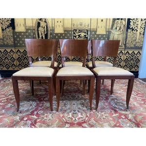 6 Art Deco Chairs