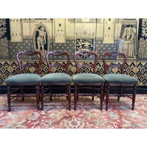 Suite Of 4 Napoleon III Period Chairs