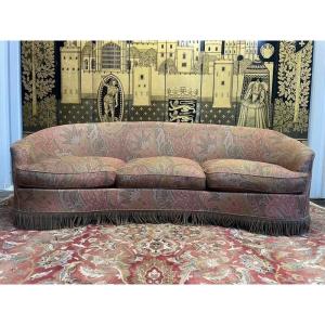 Napoleon III Style Curved Toad Sofa