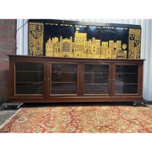 Walnut Sideboard - Napoleon III Trade Furniture / Display Cabinet