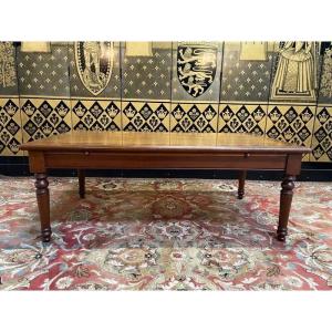 Louis Philippe Style Cherry Wood Coffee Table 