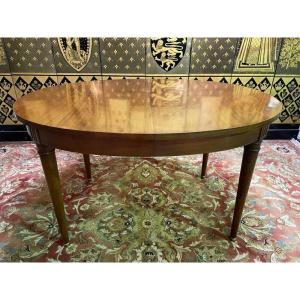 Louis XVI Style Oval Dining Table. "andré Jules"