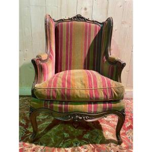 Louis XV Style Wingback Armchair 