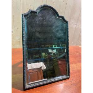 Silver Metal Table Mirror