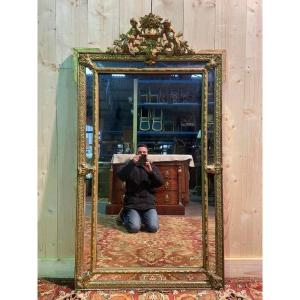 Napoleon III Mirror With Pareclose