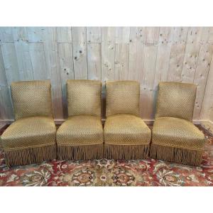 Set Of 4 Napoleon III Armchairs