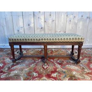 Repose Pied En Forme De Banquette Style Louis XVI