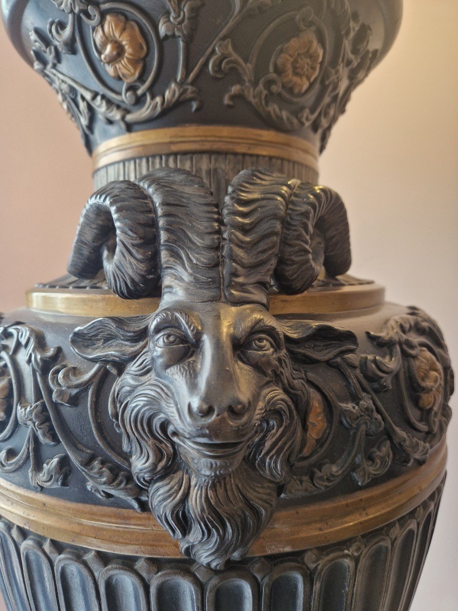 Spectacular Antique Vase From The Gerbling & Stephan Manufacture -photo-1