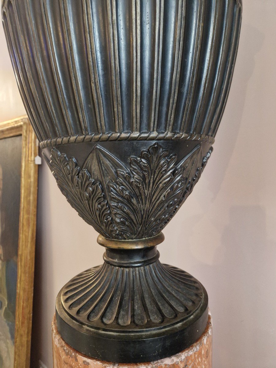 Spectacular Antique Vase From The Gerbling & Stephan Manufacture -photo-6