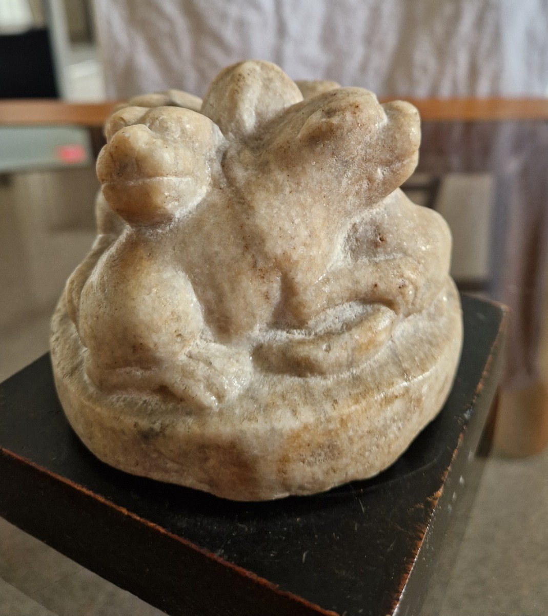 White Marble Weight, China, Tang Dynasty-photo-4