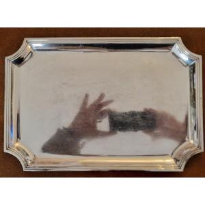 Elegant Art Deco Silver Tray