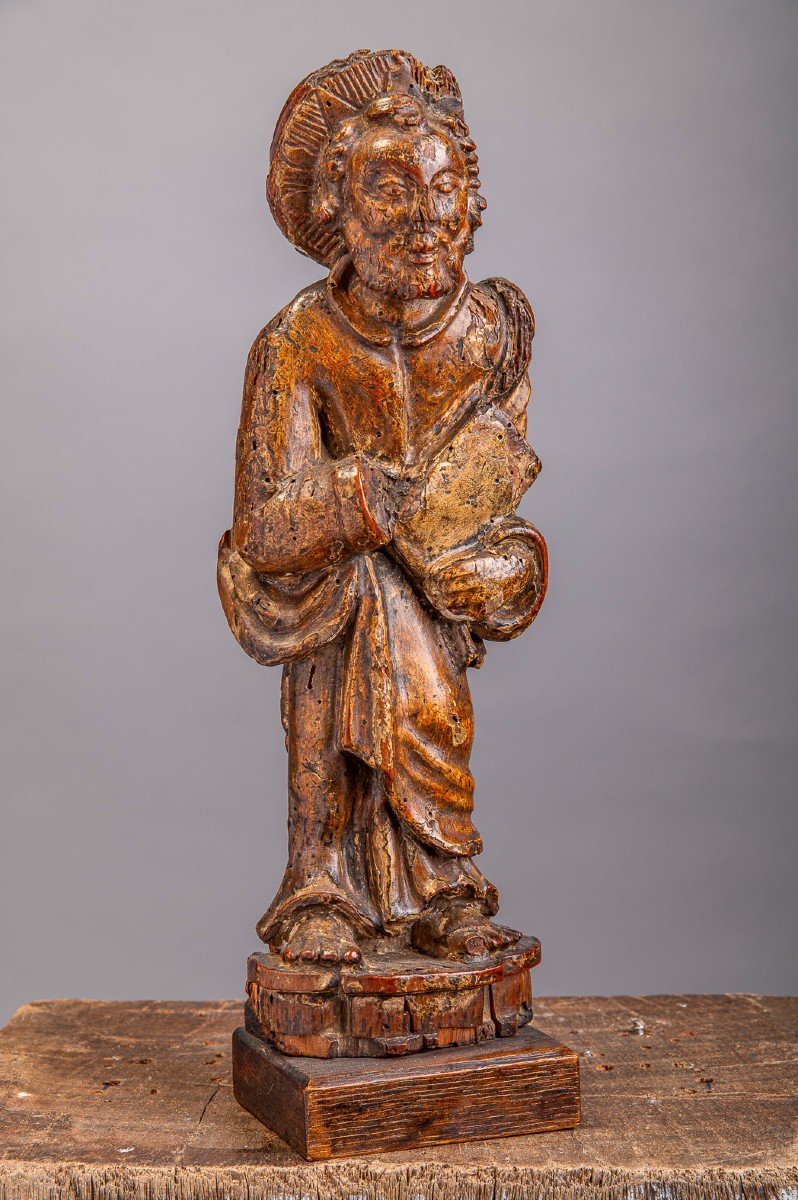 Apostle Sculpture, 13th Century.-photo-2