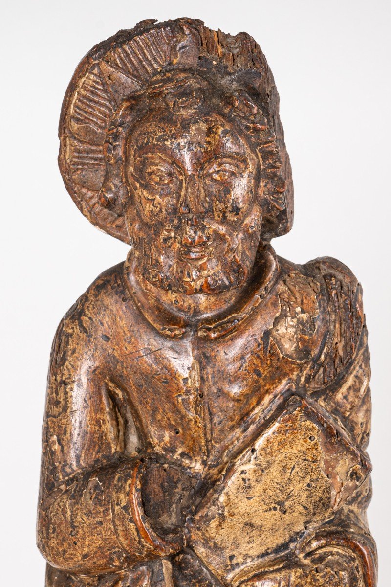 Apostle Sculpture, 13th Century.-photo-1