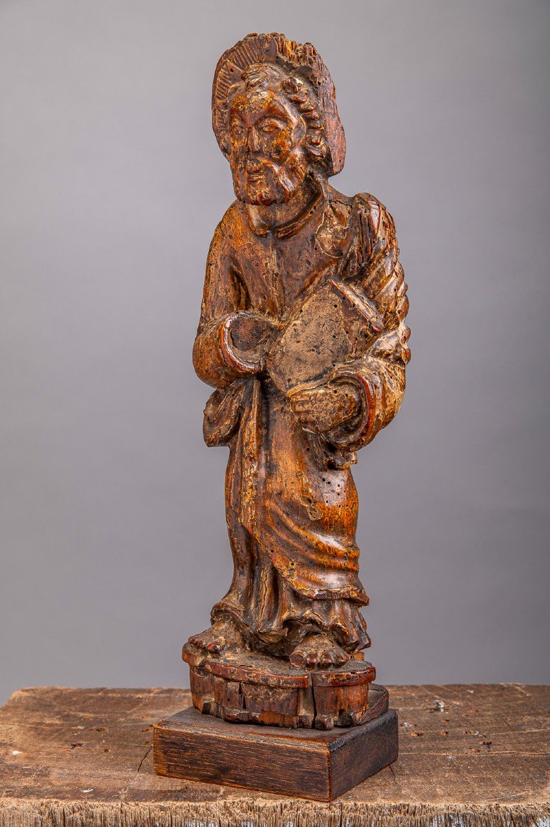 Apostle Sculpture, 13th Century.-photo-1