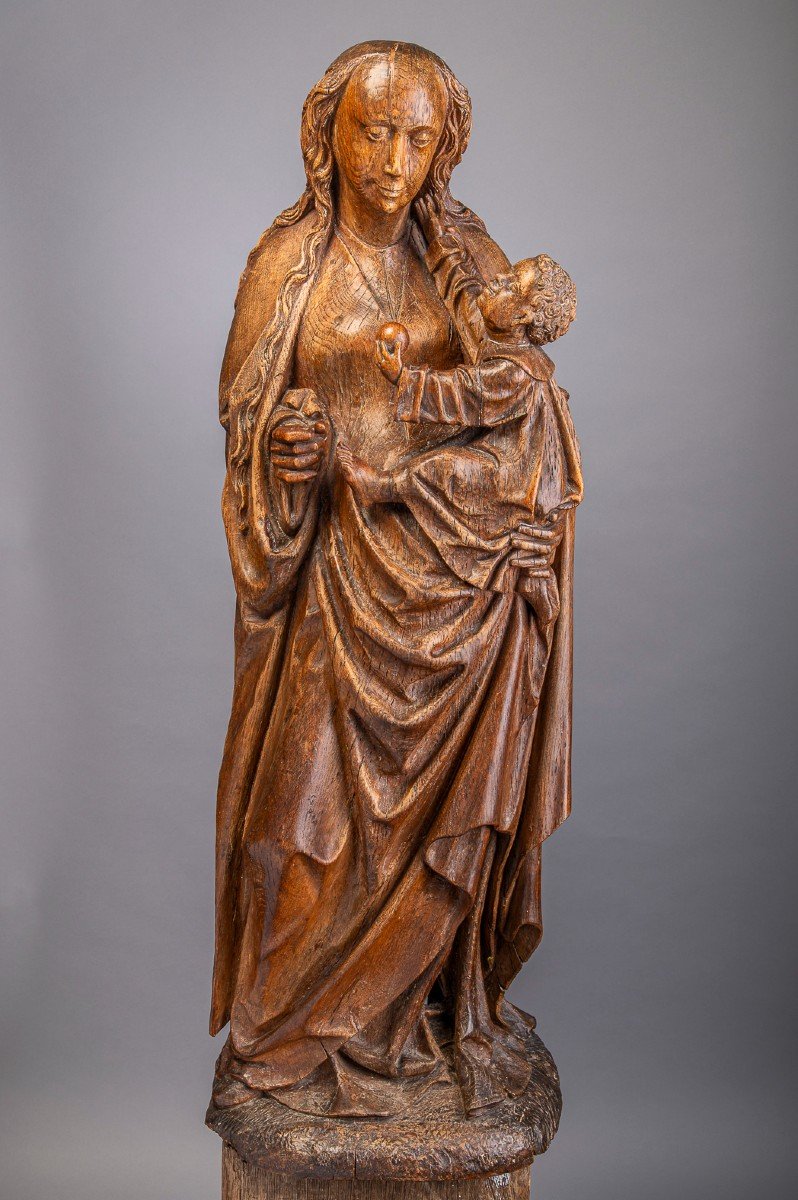 Virgin And Child, 16th Century.-photo-2