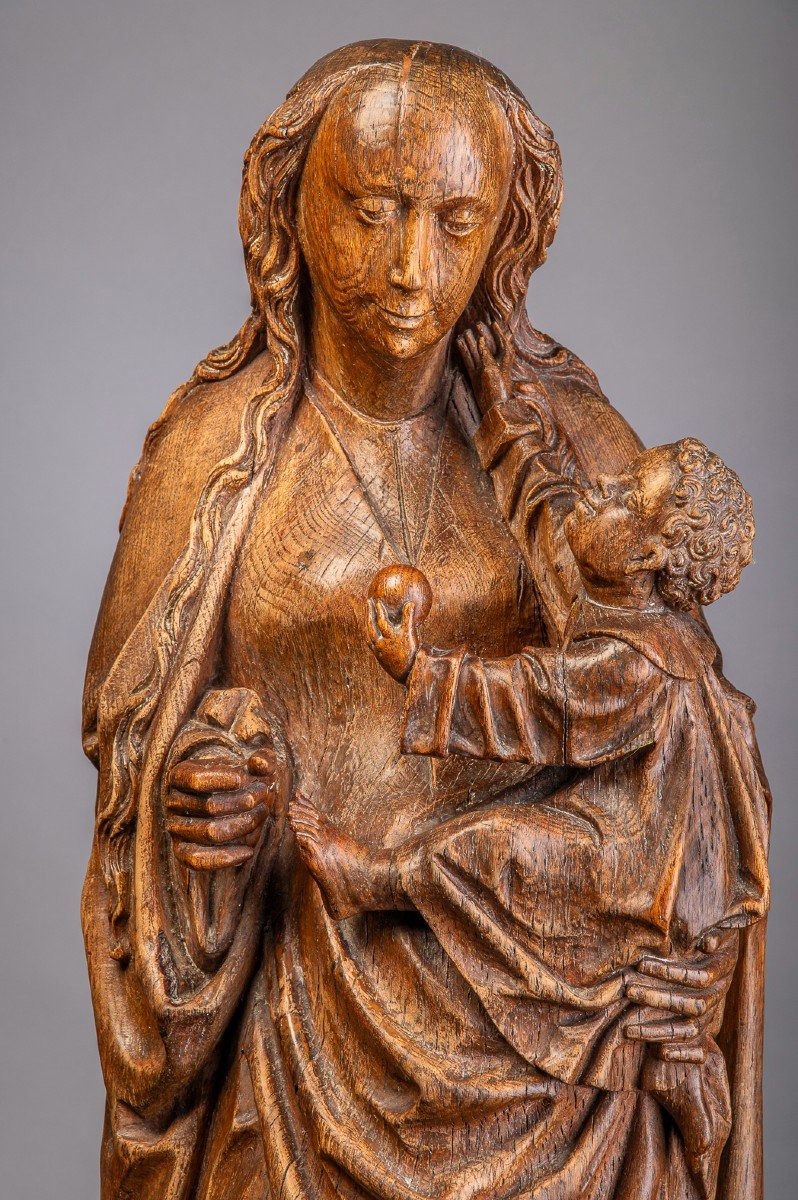 Virgin And Child, 16th Century.-photo-4