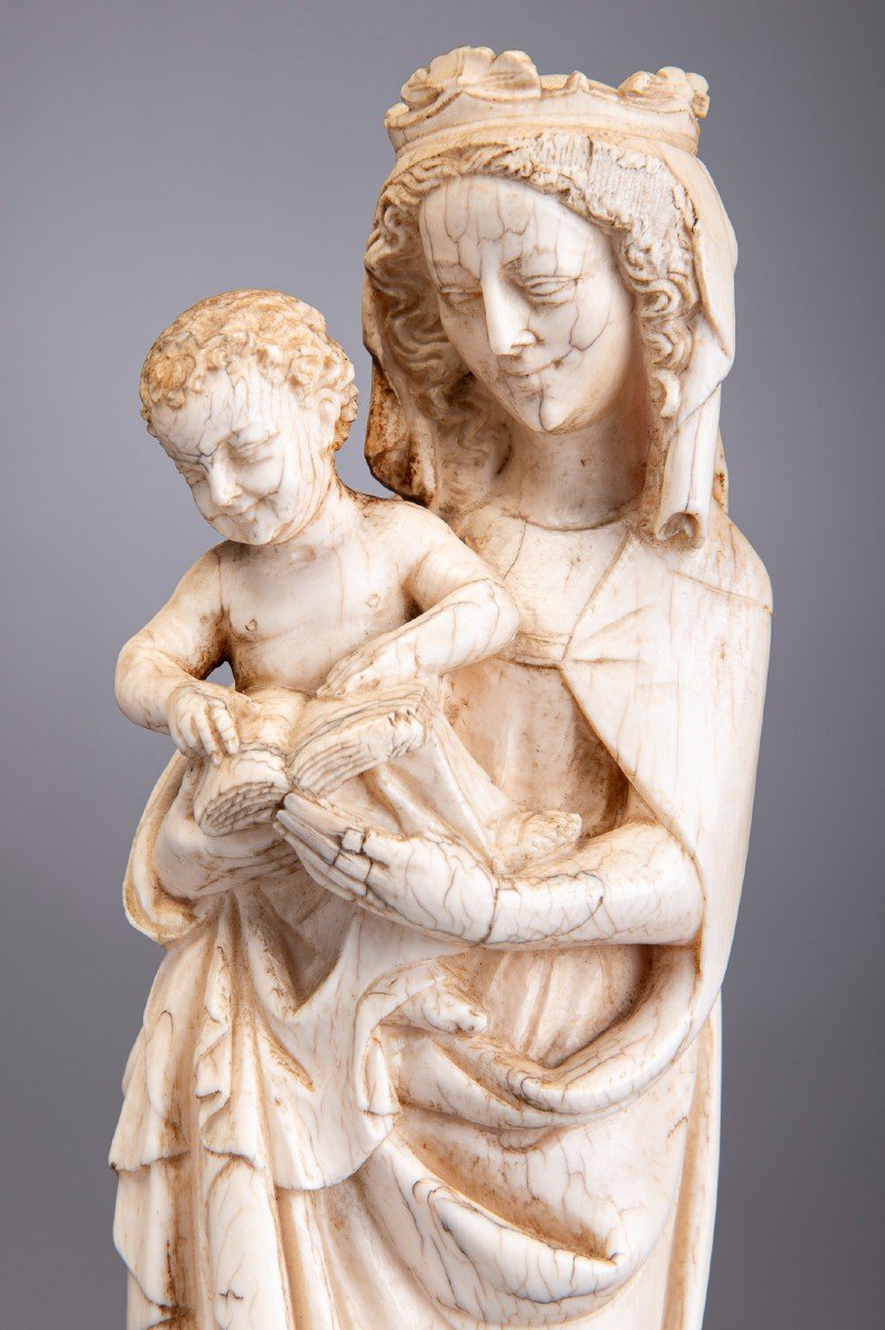 Virgin Mary With Child, 19th Century.