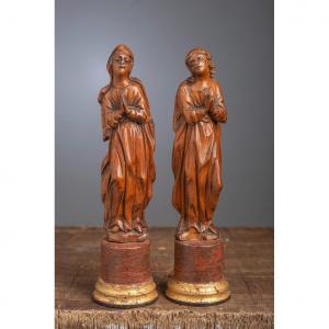 Saint Jean et la Vierge, 18eme siêcle.