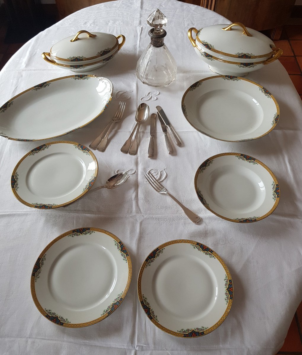 Limoges Porcelain – Tableware – 1st Half Of The 20th Century.