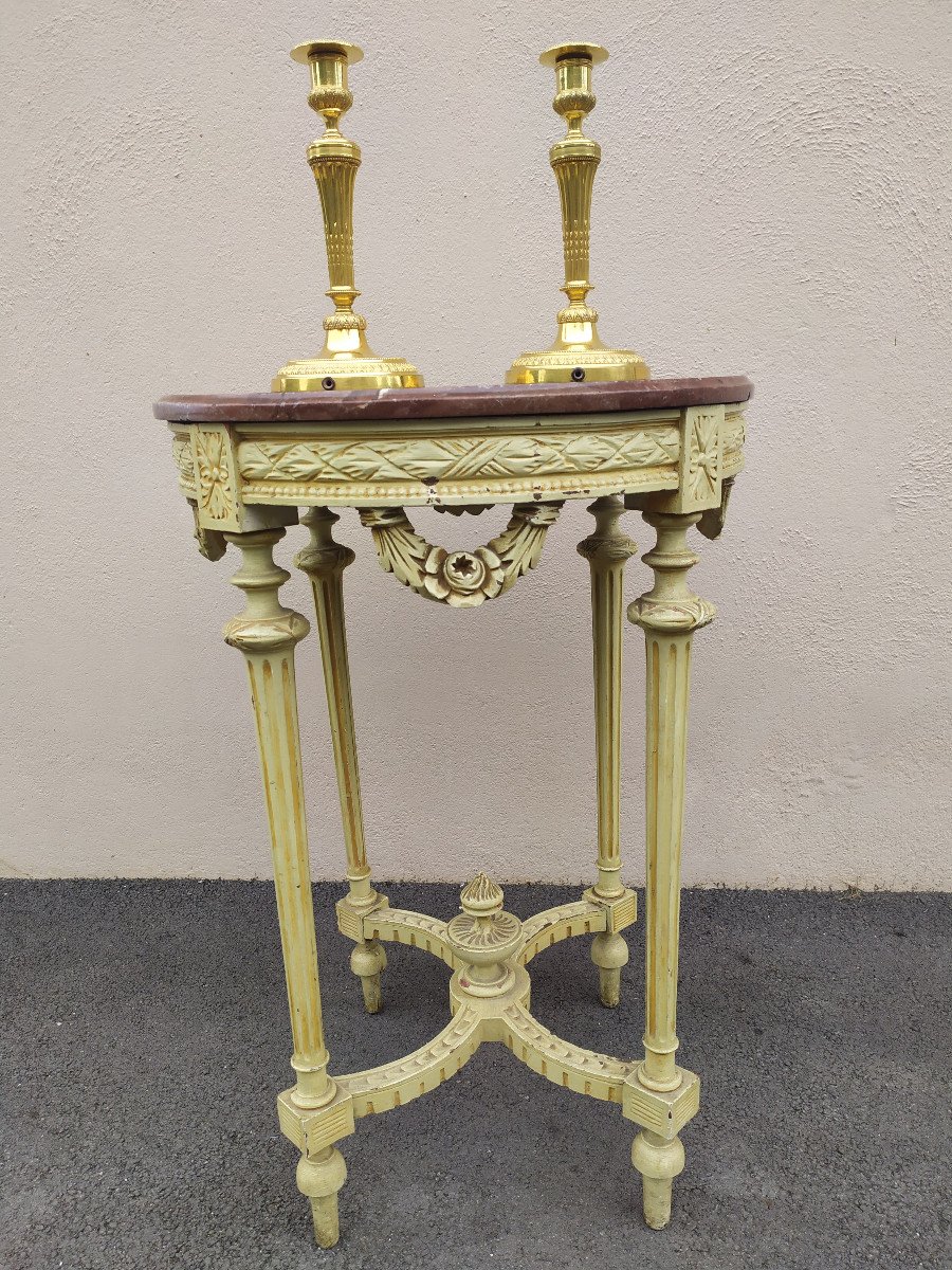 Small Louis XVI Style Gueridon – 20th Century.