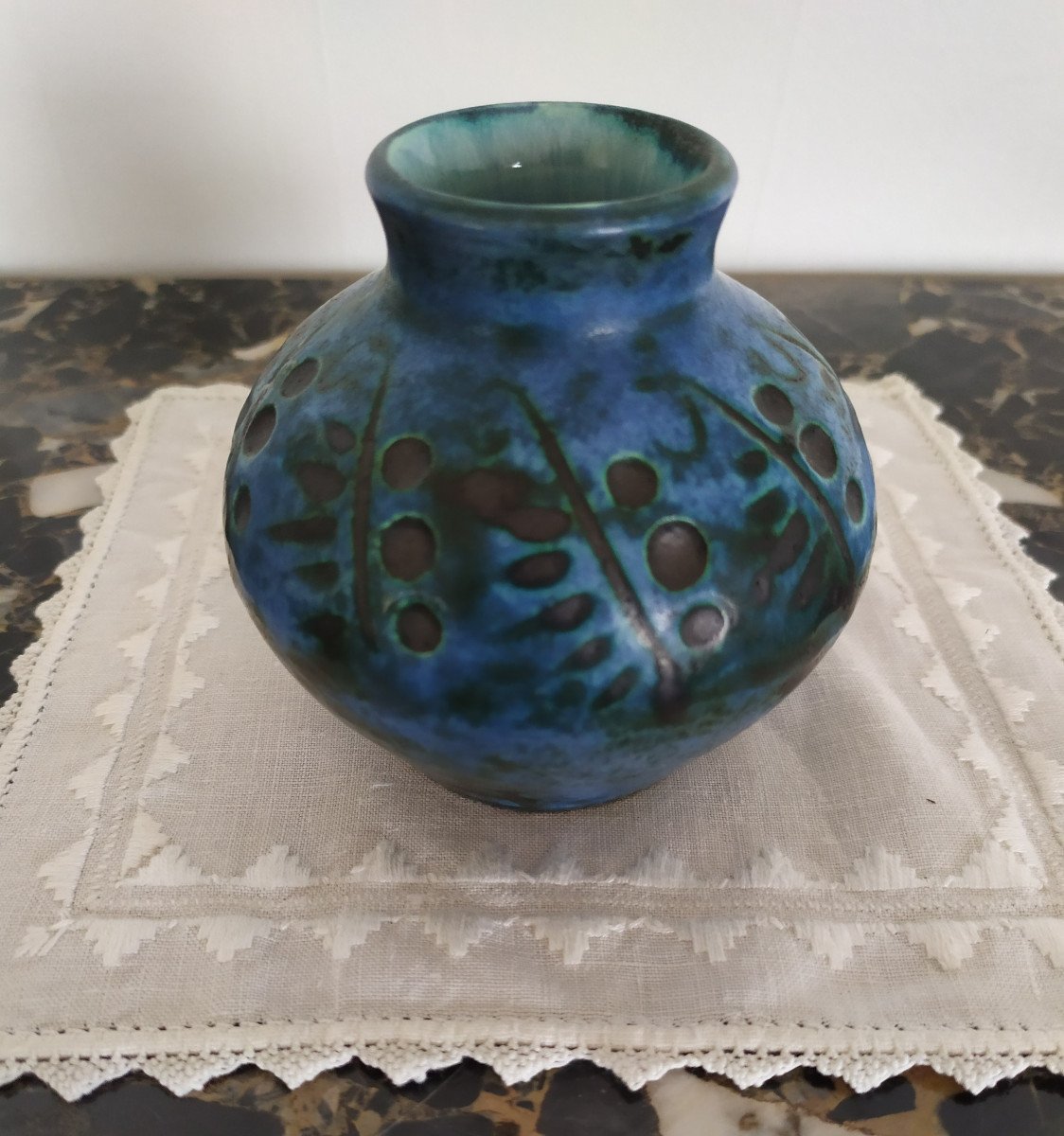  Ceramic Vase By Jacques Blin – 20th Century.